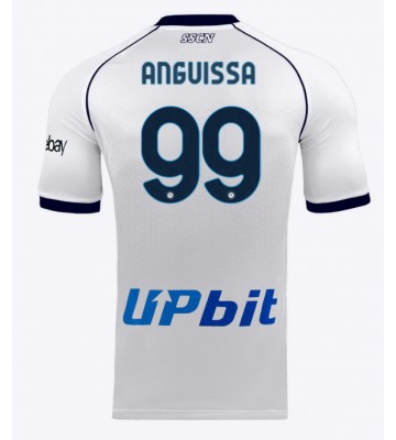 SSC Napoli Frank Anguissa #99 Segunda Equipación 2023-24 Manga Corta